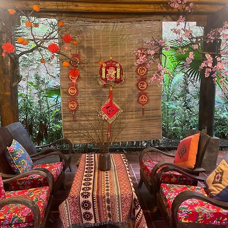Yen Bai Vu Linh Palm House Homestay - Bungalow מראה חיצוני תמונה