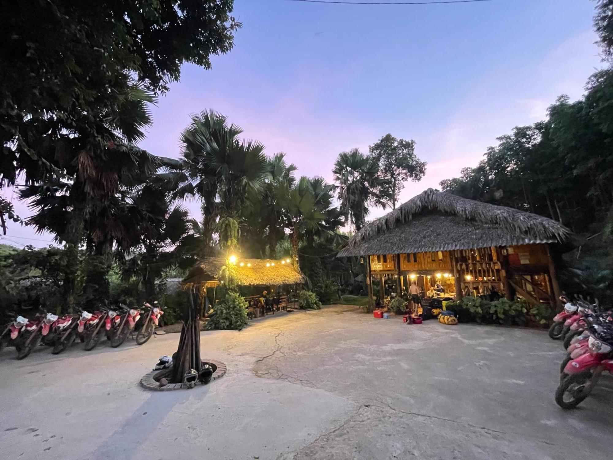 Yen Bai Vu Linh Palm House Homestay - Bungalow מראה חיצוני תמונה